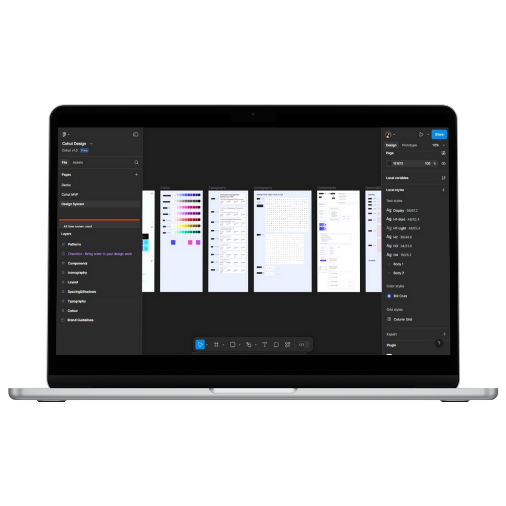 Gif of bold community landing page